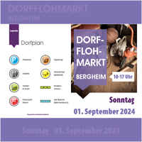 2 Dorfflohmarkt Bergheim September 2024